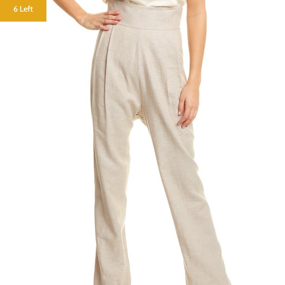 Petersyn Vivian Pant in Flax